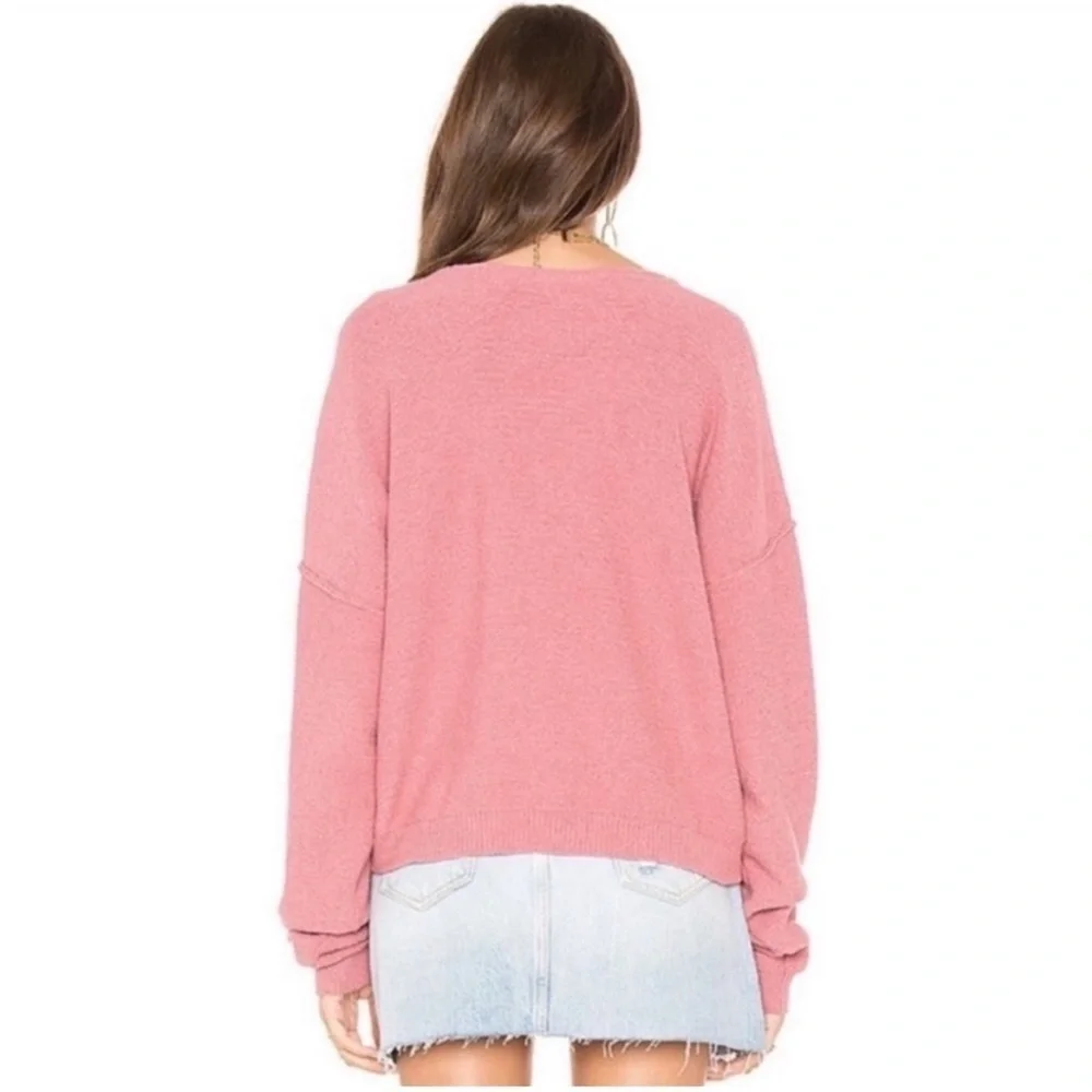 FREE PEOPLE Take Me Places Pullover In Pink